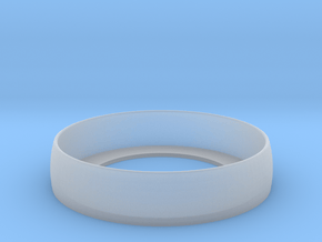 Beauty Ring / Bograt 22mm -- 24mm in Clear Ultra Fine Detail Plastic