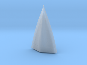 SR71 A1 (LSAR) Nose Cone in Clear Ultra Fine Detail Plastic