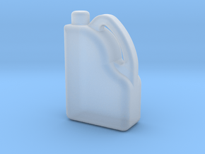 Modern Oil Bottle / Can in Clear Ultra Fine Detail Plastic