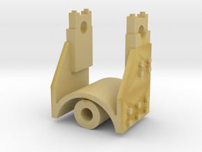 CCM Bulldozer Carrier Roller in Tan Fine Detail Plastic