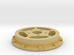 Challenger beatlock wheel front 0.1 in Tan Fine Detail Plastic