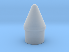 Rocket Nose Cone - Type A - 29mm in Clear Ultra Fine Detail Plastic