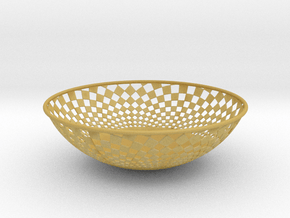 Bowl 1409B in Tan Fine Detail Plastic