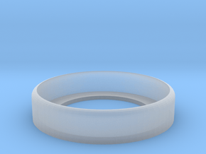 24mm [LP] Flow Ring  in Clear Ultra Fine Detail Plastic