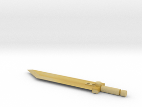 TF Weapon Buster Sword For Legends Class in Tan Fine Detail Plastic