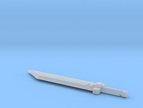 TF Weapon Buster Sword For Legends Class in Clear Ultra Fine Detail Plastic