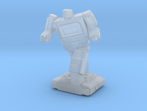 Retro Time Robot Pose #2 in Clear Ultra Fine Detail Plastic