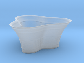3P Planter in Clear Ultra Fine Detail Plastic