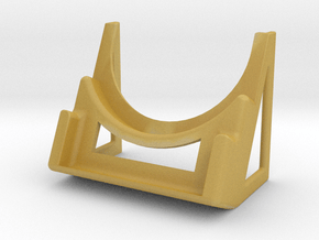charger stand 2 in Tan Fine Detail Plastic