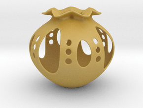 Vase 13233 in Tan Fine Detail Plastic