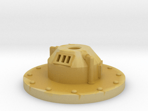 turret base for weapon set in Tan Fine Detail Plastic