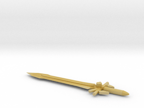 TF Weapon Ultima Sword for Deluxe Class in Tan Fine Detail Plastic