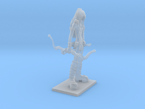Fantasy Figures 18 - Barbarian in Clear Ultra Fine Detail Plastic