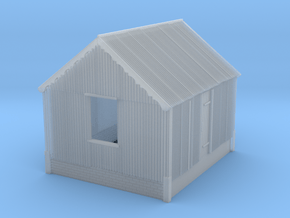Corrugated Iron Shed 4mm/ft in Clear Ultra Fine Detail Plastic