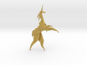 Unicorn_Origami_BladeRunner_Be Replicant in Tan Fine Detail Plastic