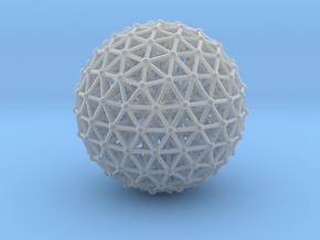 Geodesic • Two-layer Sphere in Clear Ultra Fine Detail Plastic