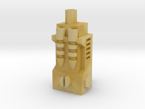 TF CW Streetwise Wide Car Cannon Adapter in Tan Fine Detail Plastic