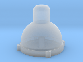 new dim glass nipple end in Clear Ultra Fine Detail Plastic
