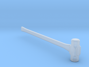 Sledgehammer 1:6 Scale in Clear Ultra Fine Detail Plastic