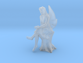 Fairy Pendant in Clear Ultra Fine Detail Plastic