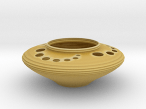 Bowl CC43 in Tan Fine Detail Plastic