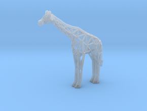 Masai Giraffe in Clear Ultra Fine Detail Plastic