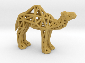 Dromedary Camel (adult) in Tan Fine Detail Plastic