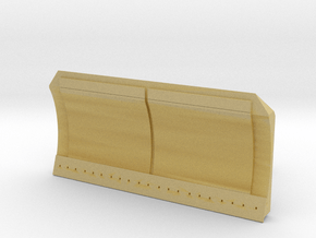 D10 Push Blade in Tan Fine Detail Plastic