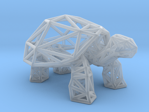 Galapagos Giant Tortoise in Clear Ultra Fine Detail Plastic