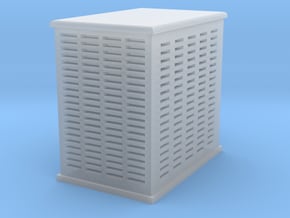 O scale Swamp Cooler in Clear Ultra Fine Detail Plastic