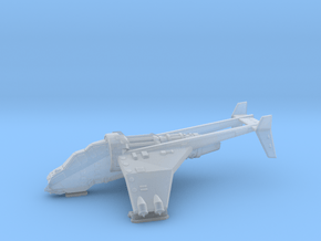 15mm Buzzard Gunship (Unloaded) in Clear Ultra Fine Detail Plastic