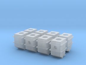 119 tender journal boxes in Clear Ultra Fine Detail Plastic