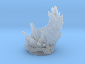Crystal Dragon 54mm in Clear Ultra Fine Detail Plastic
