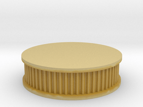 air filter round 1/12 in Tan Fine Detail Plastic