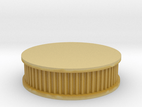 air filter round 1/8 in Tan Fine Detail Plastic