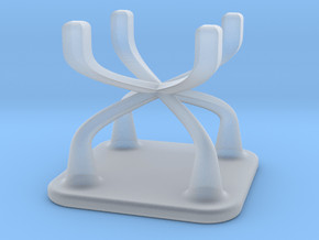 Doll Stool Chair 01 in Clear Ultra Fine Detail Plastic
