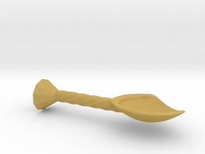 Herb spoon in Tan Fine Detail Plastic