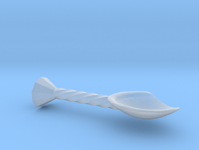 Herb spoon in Clear Ultra Fine Detail Plastic