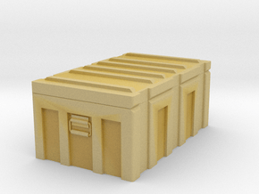 1/35 MILITARY FOOTLOCKER STORAGE BOX in Tan Fine Detail Plastic