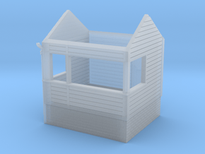 Freshwater signalbox 4mm/ft in Clear Ultra Fine Detail Plastic