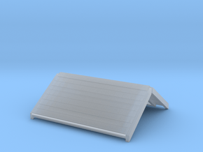 Freshwater signalbox roof 4mm/ft in Clear Ultra Fine Detail Plastic