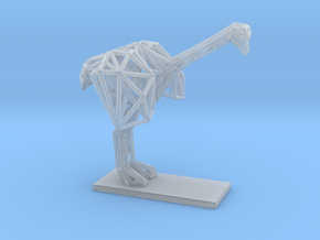 Ostrich (Young) in Clear Ultra Fine Detail Plastic
