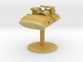 Speedo Ghost for Firefly boardgame, on stand in Tan Fine Detail Plastic