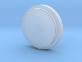 Billet Box Rev4 Fire Button concavo  v.1 in Clear Ultra Fine Detail Plastic