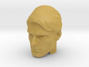 Superman head | Christopher Reeve in Tan Fine Detail Plastic