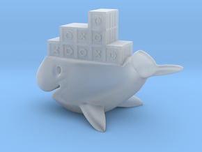 whale ship in Clear Ultra Fine Detail Plastic
