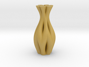 Vase HLX1932 in Tan Fine Detail Plastic