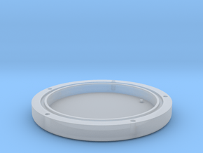 A103-PET-1.0 B top in Clear Ultra Fine Detail Plastic