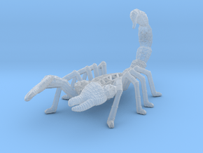 Scorpion in Clear Ultra Fine Detail Plastic