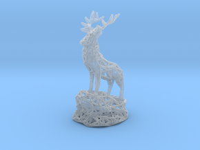 Deer(Adult Male) in Clear Ultra Fine Detail Plastic